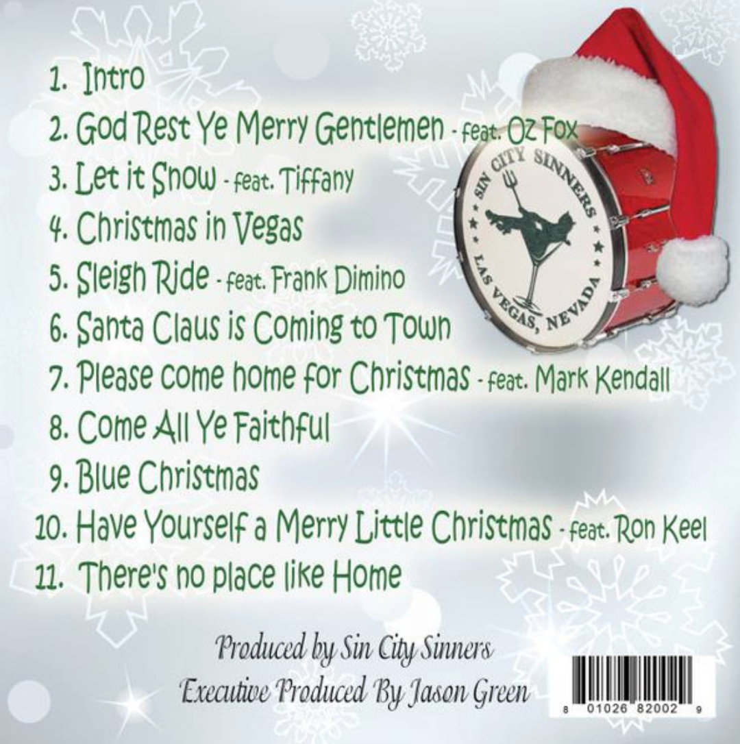 A Sinners Christmas 1 & 2 CD Combo Pack