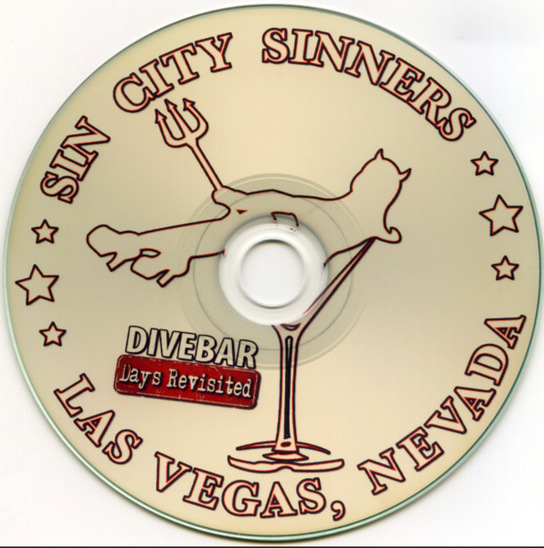SIGNED DIVEBAR Days Revisited CD - Sin City Sinners