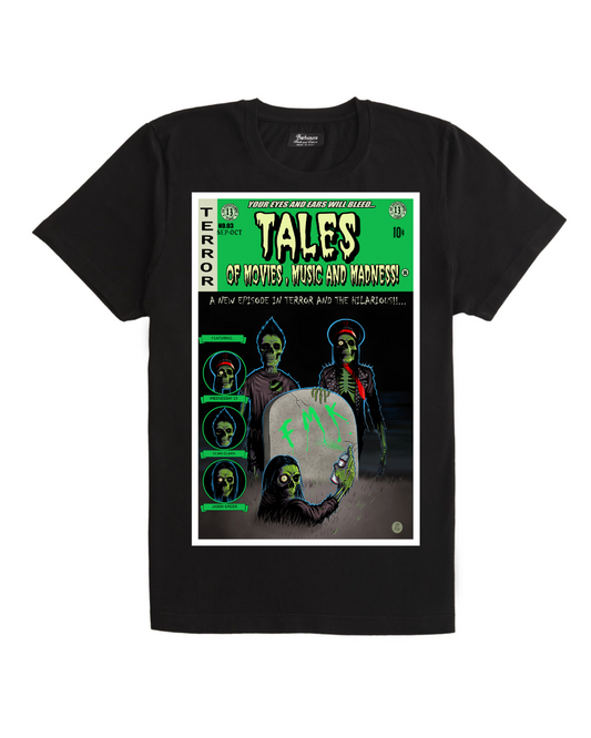 Tales of Movies, Music, and Madness T-Shirt