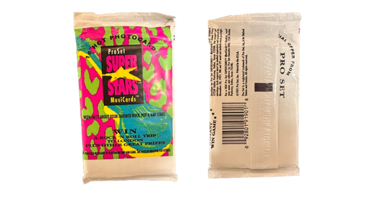 VINTAGE ProSet SUPER STARS MusiCards Pack